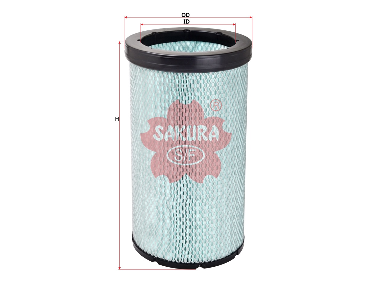 FA-5563 Sakura A-5563 Air Filter 6I-2510 / P532510 - Image 1