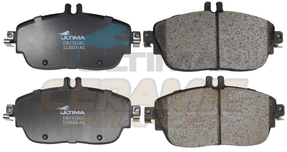 DB2315EC Ultima Enhanced Ceramic Brake Pads (F) suit Mercedes Benz CLA200 - Image 1