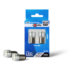 LEDB265 Exelite LED Retrofit Bulb (Twin Pack) - Bayonet 12-24V 21/5W - Image 1