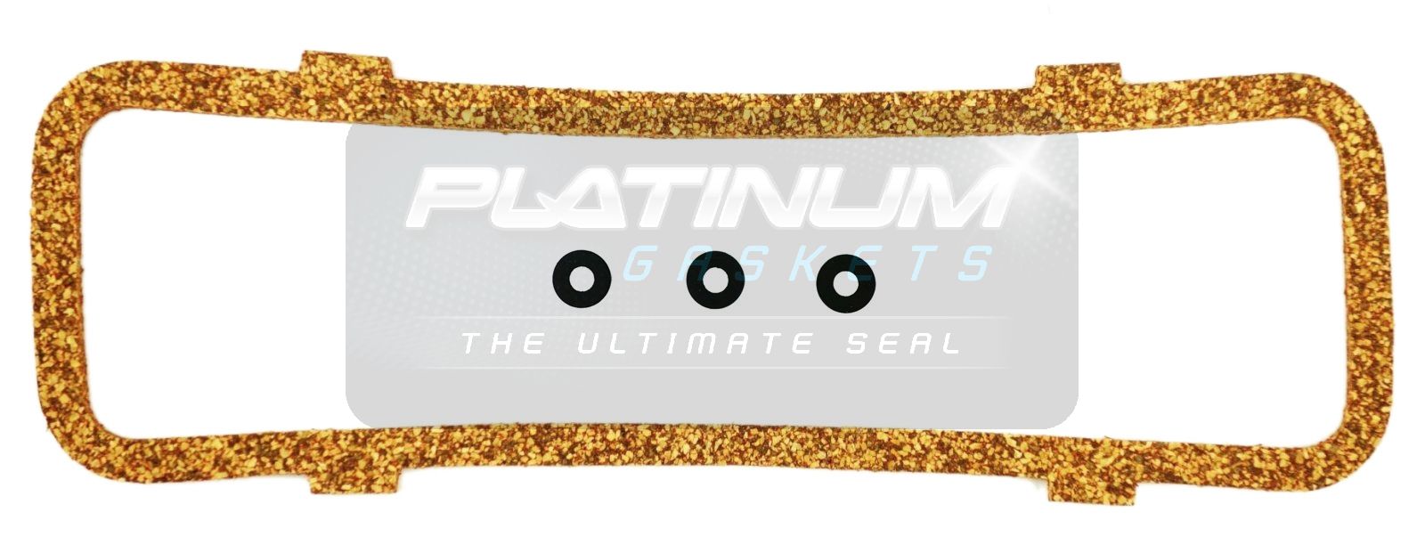 KT695K Platinum Side Cover Gasket suit Holden 161/ 173/ 186/ 202 RED/ BLACK - Image 1